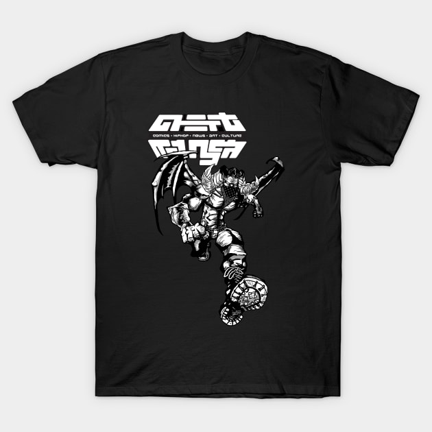 GhettoManga All Blacc Everything T-Shirt by Samax